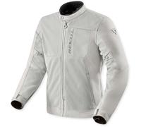 Revit Highcrest H2O waterproof Motorcycle Textile Jacket, silver, size 4XL for Men
