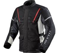 Revit Horizon 3 H2O Motorcycle Textile Jacket, black-red, size M for Men