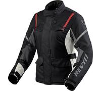 Revit Horizon 3 H20, textile jacket waterproof women 38 Black/Red/Light Grey