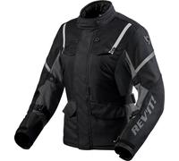 Revit Horizon 3 H2O Ladies Motorcycle Textile Jacket, black-white, size 44 for Women