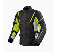 Rev'it Horizon 3 H2O Motorcycle Motorbike Textile Jacket Black / Neon Yellow