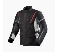 Rev'it Horizon 3 H2O Motorcycle Motorbike Textile Jacket Black / Red