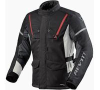 Revit Horizon 3 H2O Motorcycle Textile Jacket, black/red, size M