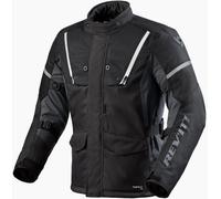 Revit Horizon 3 H2O Motorcycle Textile Jacket, black/white, size XXL
