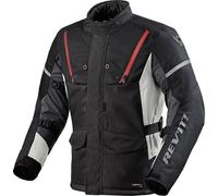 Revit Horizon 3 H2O Motorcycle Textile Jacket, black/red, size M