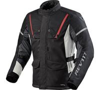 Rev'it Horizon 3 H2O Motorcycle Textile Waterproof Jacket - Black / Red