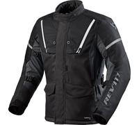 Rev'it Horizon 3 H2O Motorcycle Textile Waterproof Jacket - Black / White