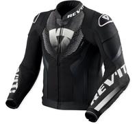Revit Hyperspeed 3 Air, leather/textile jacket 56 Black/White
