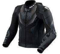 Revit Hyperspeed 3 Pro, leather/textile jacket 46 Black/Dark Grey