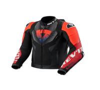 Rev'it Hyperspeed 3 Pro Motorbike Motorcycle Leather Jacket Black / Red