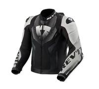Rev'it Hyperspeed 3 Pro Motorbike Motorcycle Leather Jacket Black / White