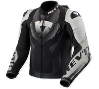 Revit Hyperspeed 3 Pro, leather/textile jacket 50 Black/White