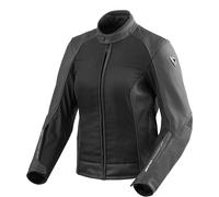 Revit Ignition 3 Ladies Leather/Textile Jacket, black, size 34 for Women