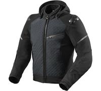 Revit Iridium H2O Motorcycle Textile Jacket, black, size S for Men