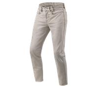 Revit Jamison Slim Motorcycle Jeans, beige, size 32 34 for Men