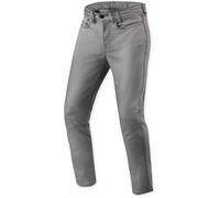 Revit Jamison Slim Motorcycle Jeans, grey, size 30 36 for Men