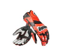 Revit Jerez 4 Moto Motorcycle Motorbike Leather Gloves Neon Red / Black
