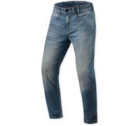 Revit Keegan Tapered Motorcycle Jeans, light blue, size 36/30