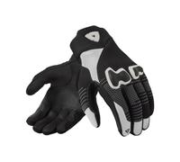 Revit Kinetic 2 Moto Motorcycle Motorbike Leather / Textile Gloves Black / White