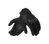 Revit Kinetic 2 Motorcycle Gloves Black Leather Fabric Summer