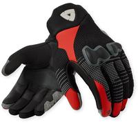 Revit Kinetic 2 Motorcycle Gloves, black-red, size XL for Men