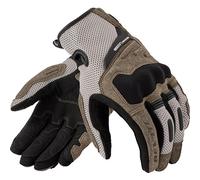 Rev'it Ladies Cavern Motorcycle Adventure Textile Gloves - Sand / Black