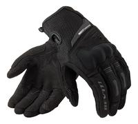 Rev'it Ladies Cavern Motorcycle Motorbike Adventure Textile Gloves - Black