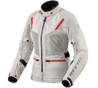 Rev'it Ladies Levante 2 H2O Waterproof Textile Motorbike Jacket - Silver