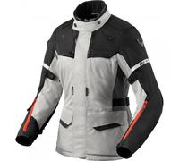 Rev'it Ladies Outback 4 H2O Textile Waterproof Motorcycle Jacket - Silver/Black
