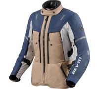 Rev'it Ladies Sand 5 H2O Textile Waterproof Motorcycle Jacket - Sand / Blue