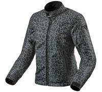 Rev'it Ladies Shade H2O Motorbike Motorcycle Textile Jacket - Leopard Grey