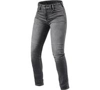 Rev'it Ladies Shelby 2 Motorcycle Motorbike Denim Riding Jeans Medium Grey Stone
