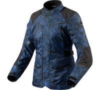 Rev'it Ladies Voltiac 3 H2O Textile Waterproof Motorcycle Jacket - Camo / Blue