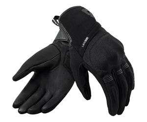 Rev'it Ladies Womens Mosca 2 Vented Mixed Gloves Motorbike Motorcycle Black