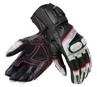 Rev'it Ladies Xena 3 Motorcycle Motorbike Leather Gloves - Black / White