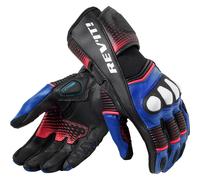 Rev'it Ladies Xena 4 Motorcycle Motorbike Leather Gloves - Black / Blue