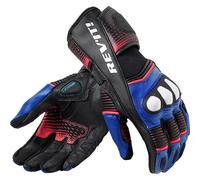 Rev'it Ladies Xena 4 Motorcycle Motorbike Leather Gloves - Black / Blue