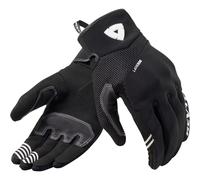 Rev'it Laides Womens Endo Textile Gloves Motorbike Motorcycle Black / White