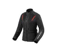 Revit Levante 2 H2O, textile jacket waterproof women 40 Black/Red