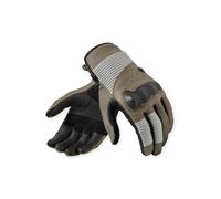 Revit Lewisville Moto Motorcycle Motorbike Leather Gloves Sand / Black