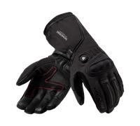 Revit Liberty H2O WP Heated Motorcycle Gloves, black, size XL for Men