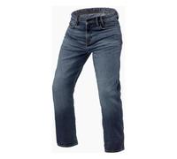 Revit Lombard 3 Motorcycle Regular Fit Riding Denim Jeans Medium Stone Blue