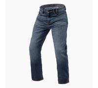 Rev'it Lombard 3 Regular Fit Motorcycle Motorbike Denim Jeans Medium Blue Stone
