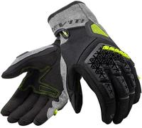 Revit Mangrove Motorcycle Gloves, black-grey-yellow, size 2XL for Men