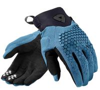 Revit Massif Motorcycle Gloves, blue, size 2XL for Men
