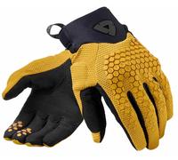Revit Massif Motorcycle Gloves, yellow, size L for Men