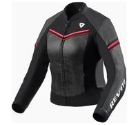 Revit Median Ladies Motorcycle Motorbike Leather Jacket Black / Pink