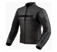 Revit Mile Motorcycle Motorbike Leather Jacket Black