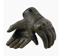 Rev'it Monster 3 Motorcycle Motorbike Leather Gloves Dark Green