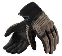 Rev'it Montford Motorcycle Motorbike Perforated Mixed Gloves - Sand / Black